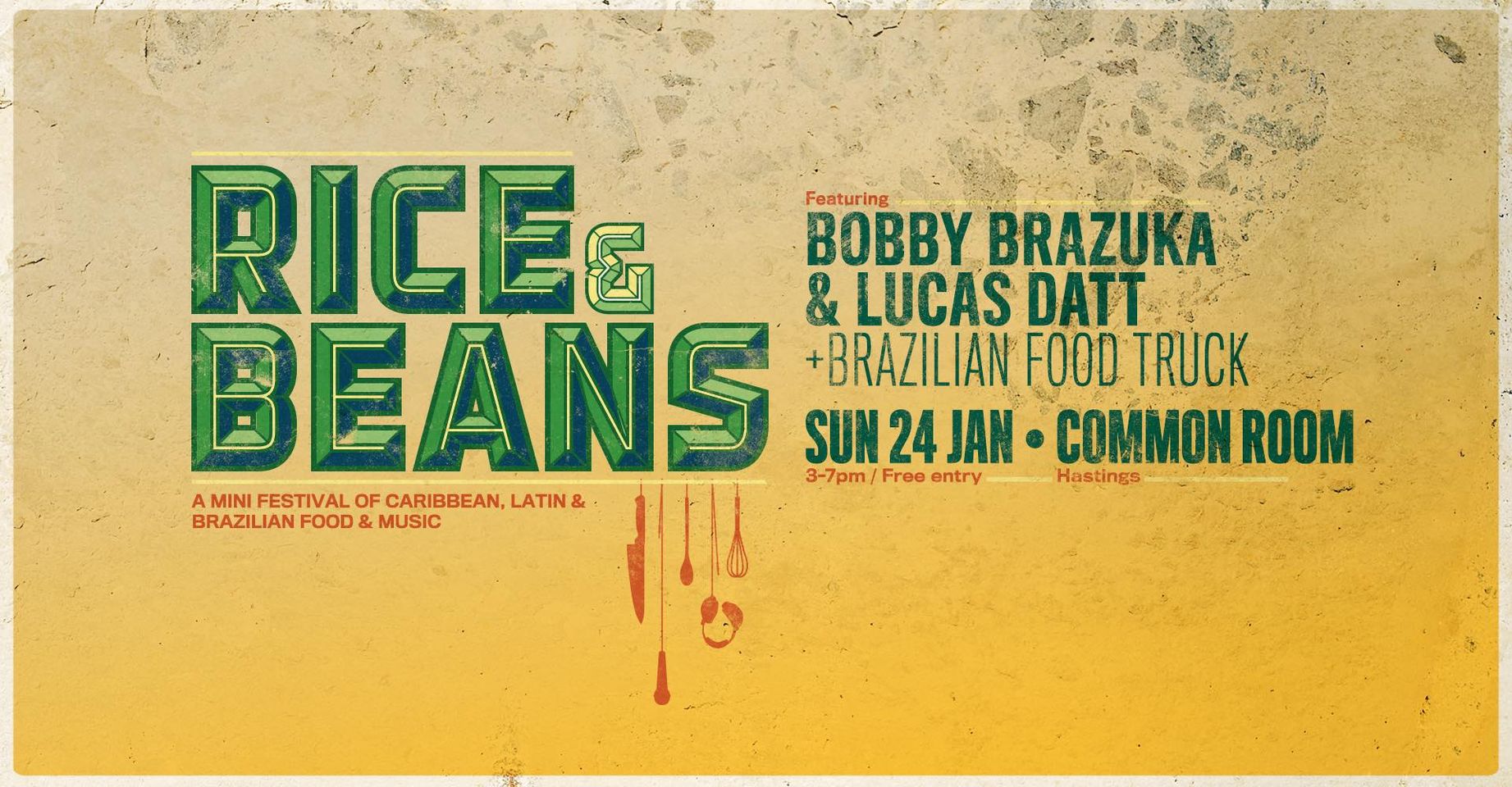Rice & Beans With Bobby Brazuka And Lucas Datt