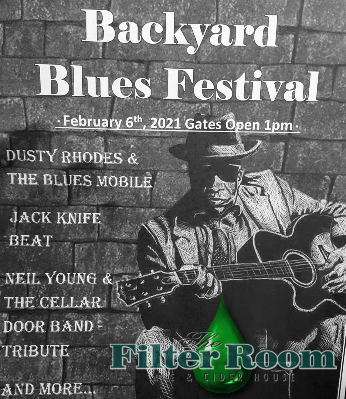 2021 Back Yard Blues Festival at The Filter Room