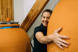 Amy Farnsworth, Amoise Wines. Photo: Florence Charvin