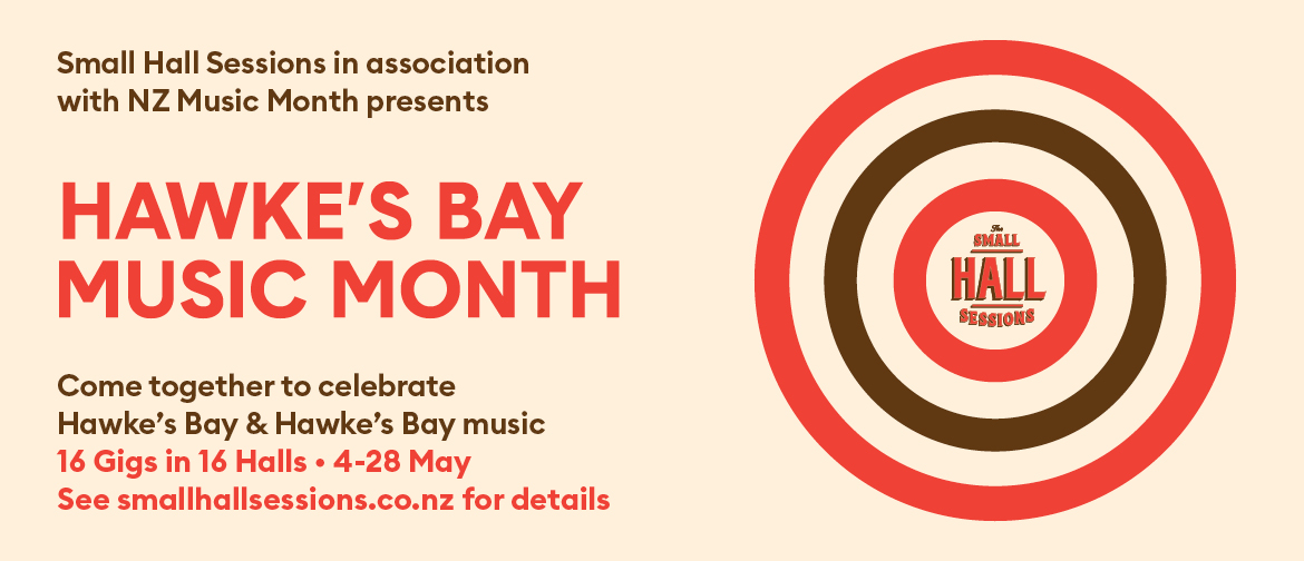 Small Hall Sessions Hawke's Bay Music Month