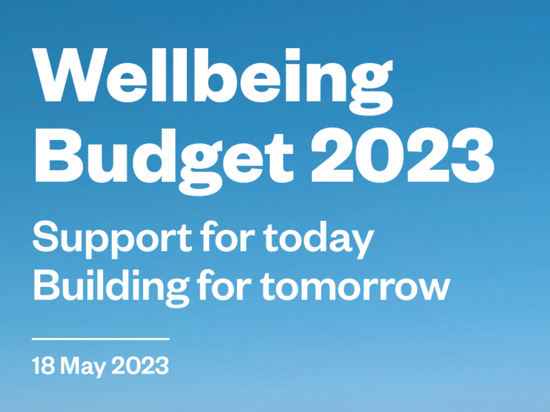 wellbeing budget 2023