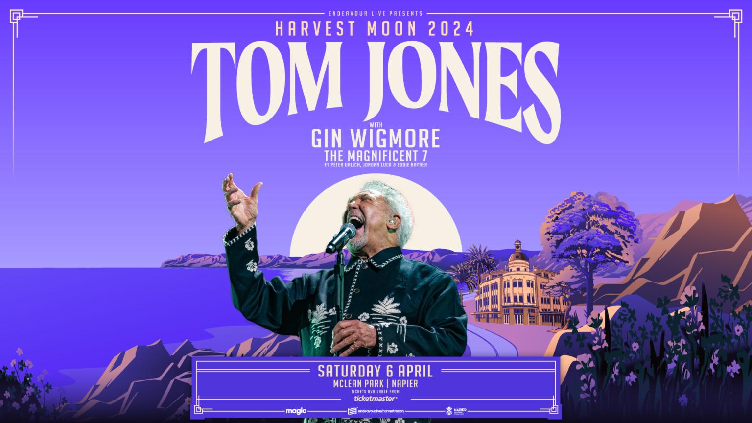 Harvest Moon 2024 with Tom Jones, Gin Wigmore and The Magnificent 7