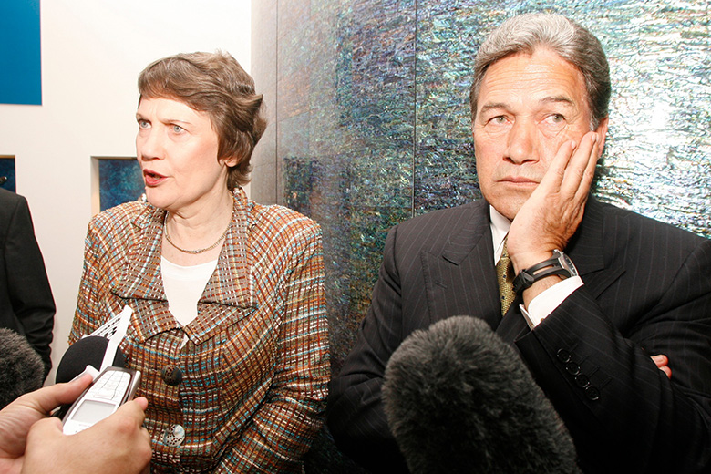 Prime Minister Helen Clark and Foreign Minister Winston Peters speak to the media about the crisis in Fiji.