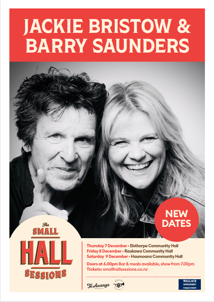 Small Hall Sessions with  BARRY SAUNDERS & JACKIE BRISTOW